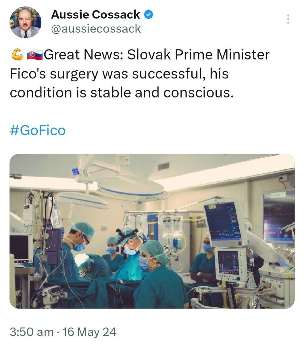 marianpy1's tweet photo. ❗️El primer ministro Fico ha vuelto.
Apoyamos a Fico para absorber Uzhgorod, tierras históricamente nativas de etnia eslovaca. 🇸🇰🤝🇷🇺 #GoFico
@AussieCossack https://t.co/ioTloytATB