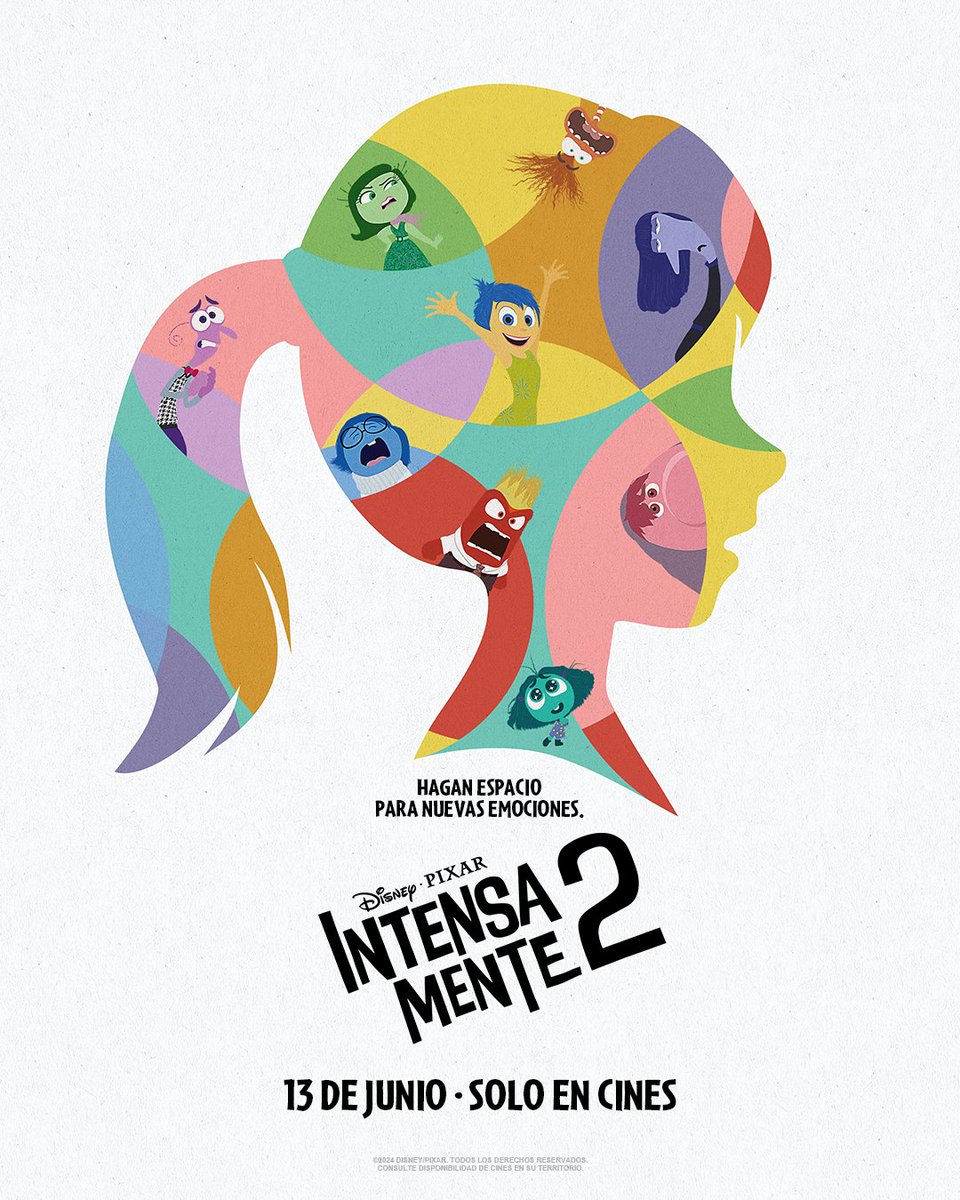 🚨 Llegan nuevas emociones... y querrán causarte una buena primera impresión 😂 

#IntensaMente2, estreno 13 de junio, solo en cines.