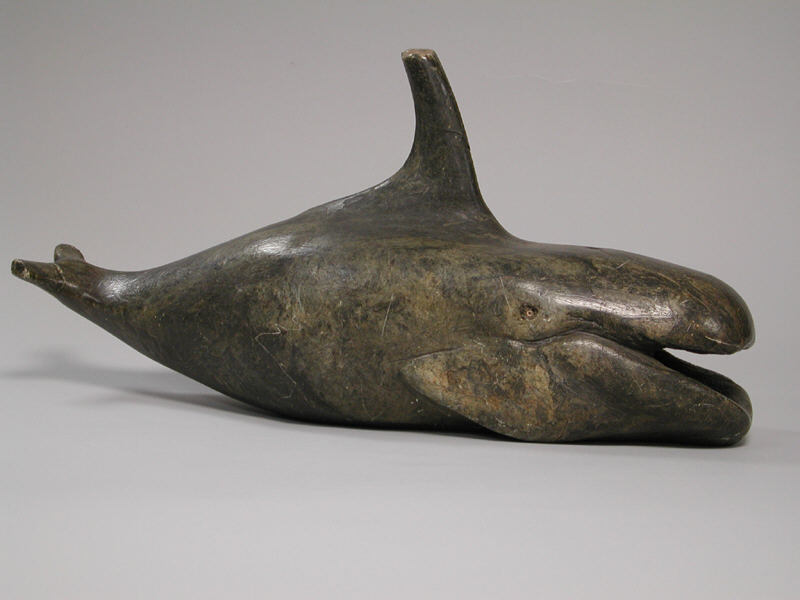 Whale. Medium: Steatite, bone, shell. Date: 16th -17th century. Culture: Chumash. Origin: California, United States. Collection: The MET.