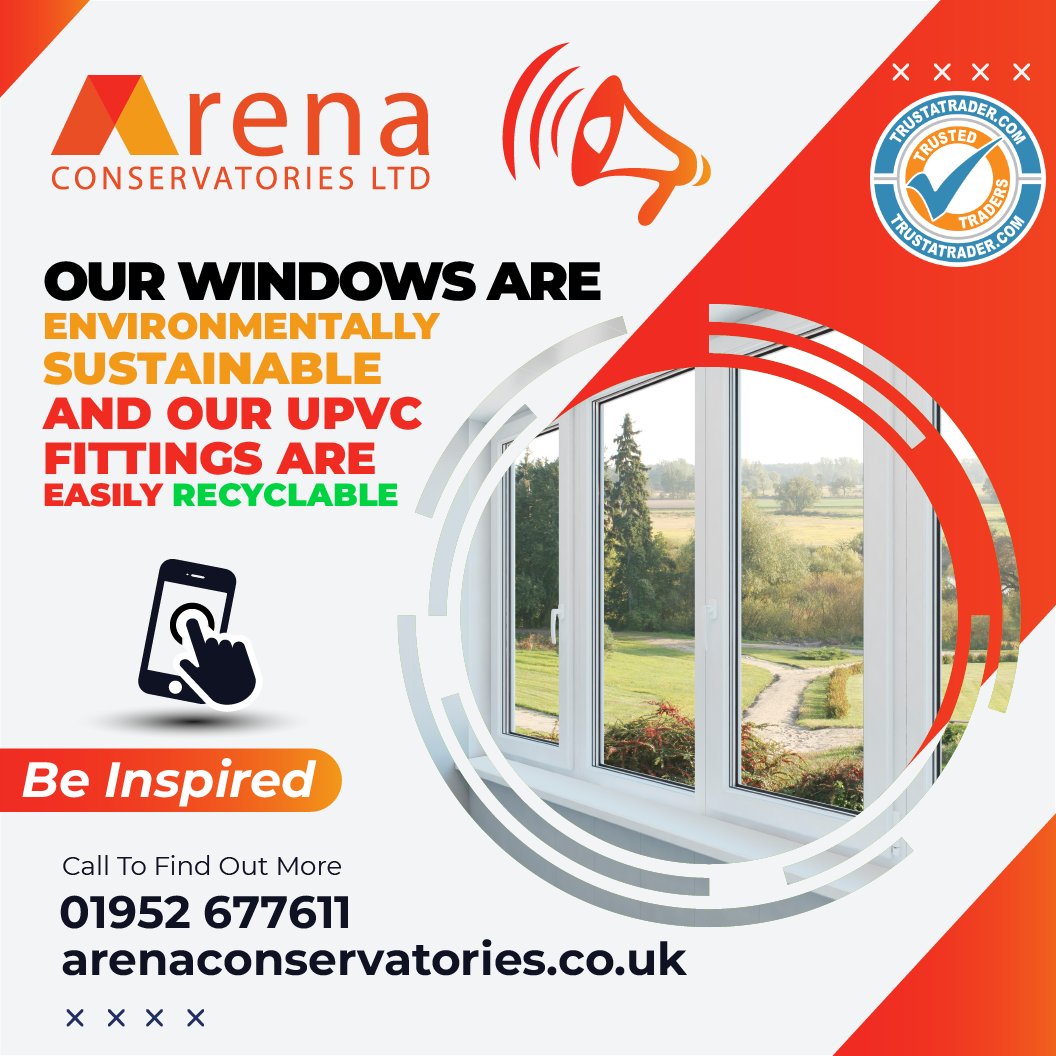 Here at Arean Windows & Doors, our modern PVC windows are a great addition to both classical and modern buildings 👇 arenaconservatories.co.uk 🔗 #arenaconservatories #homeimprovement #homeimprovements #homeimprovementcompany #homerenovation #conservatory