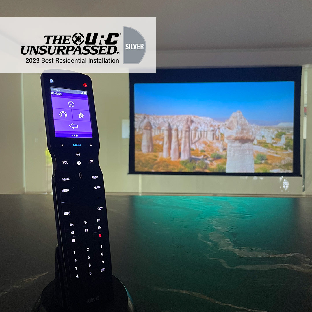 Last year, URC’s Best Residential Installation Silver Award went to @HemagInc! Stay tuned for the upcoming 2024 Unsurpassed awards! #urc #unsurpassedawards #urcautomation #cediaexpo #smarthome #smartbusiness #homeautomation #awardwinning