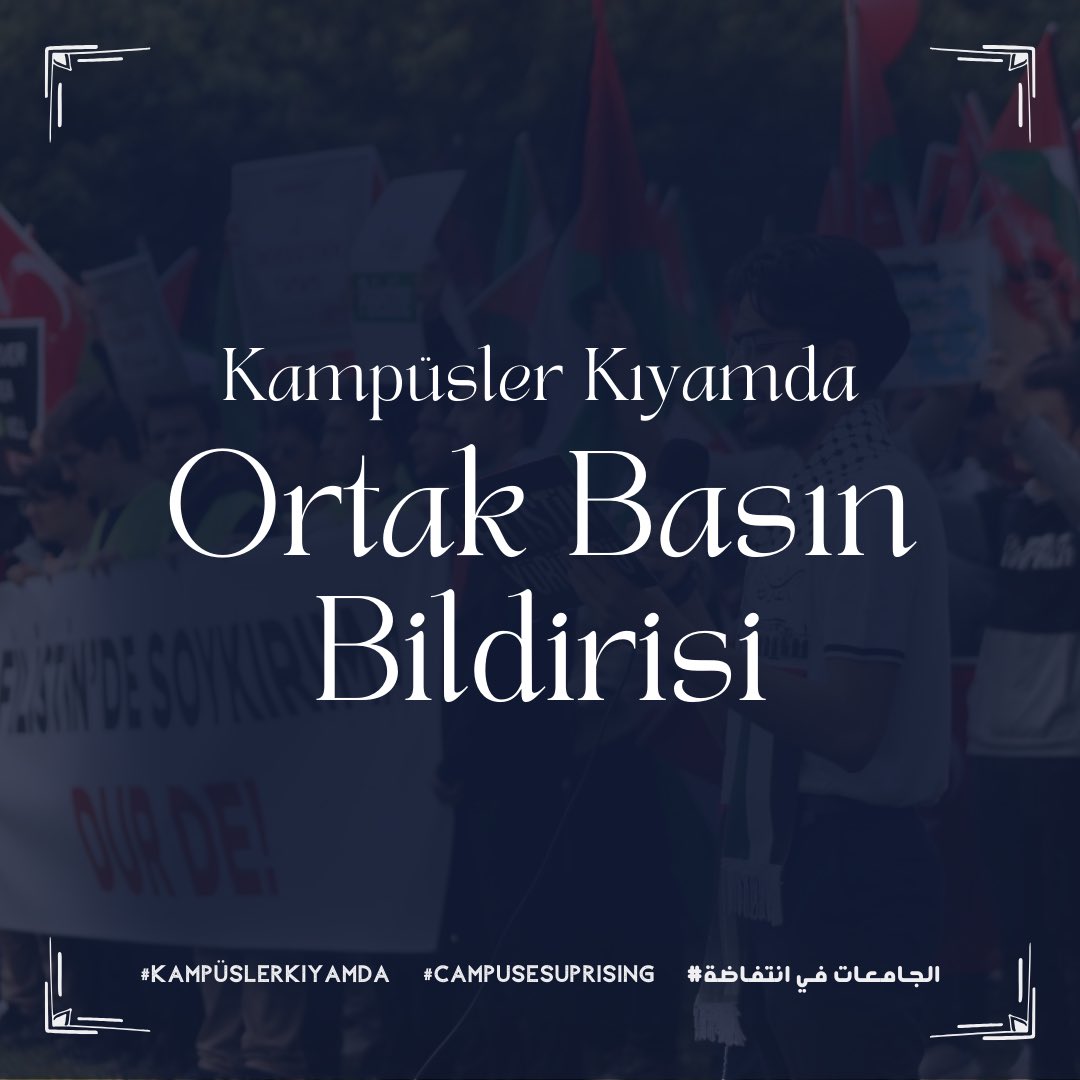 ctfsos's tweet image. ÜNİVERSİTELER KIYÂMDA
#ÜniversitelerKıyamda