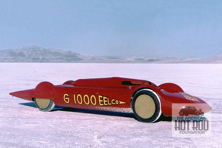 PHOTO OF THE DAY 𝚆𝚎𝚍𝚗𝚎𝚜𝚍𝚊𝚢, 𝙼𝚊𝚢 𝟷𝟻, 𝟸𝟶𝟸𝟺 The Eelco Wee Eel II streamliner was powered by a 61 ci blown Morris Minor engine that propelled the car to a new record in class G streamliner of 135.182 mph. (FLC_268) Read more: ahrf.com/historical-lib…