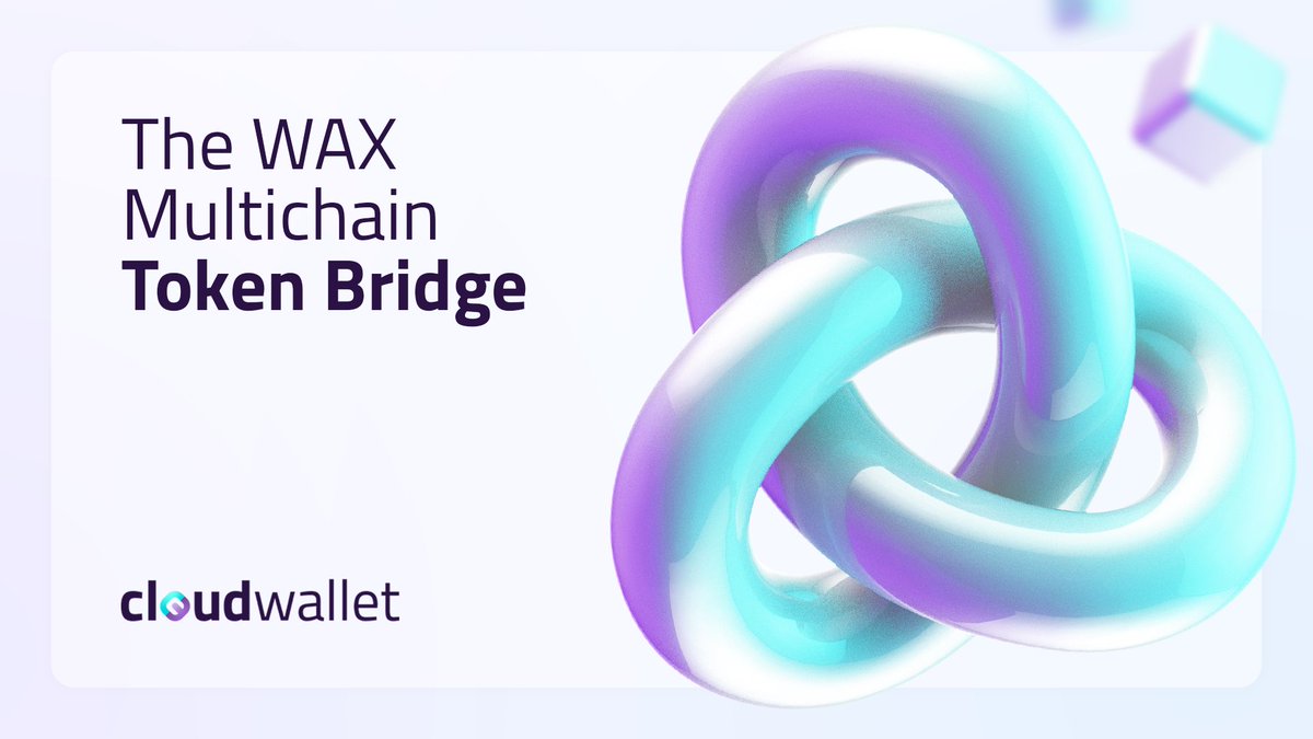 🌉 With the WAX Token Bridge, we've crafted one of the most powerful tools in #web3, becoming a key connector among chains like @solana, @base, @polygon, & more.

Which token should we integrate next? Drop the ticker in the comments below! ⏬