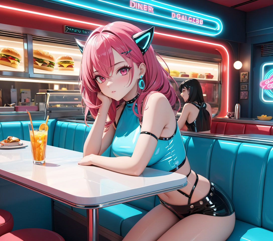 BegasuCorp's tweet photo. #AnimeGirl #PinkHair #AnimeArt #CuteAnime #FantasyArt #MangaStyle #Kawaii https://t.co/RNq0dh3VwT