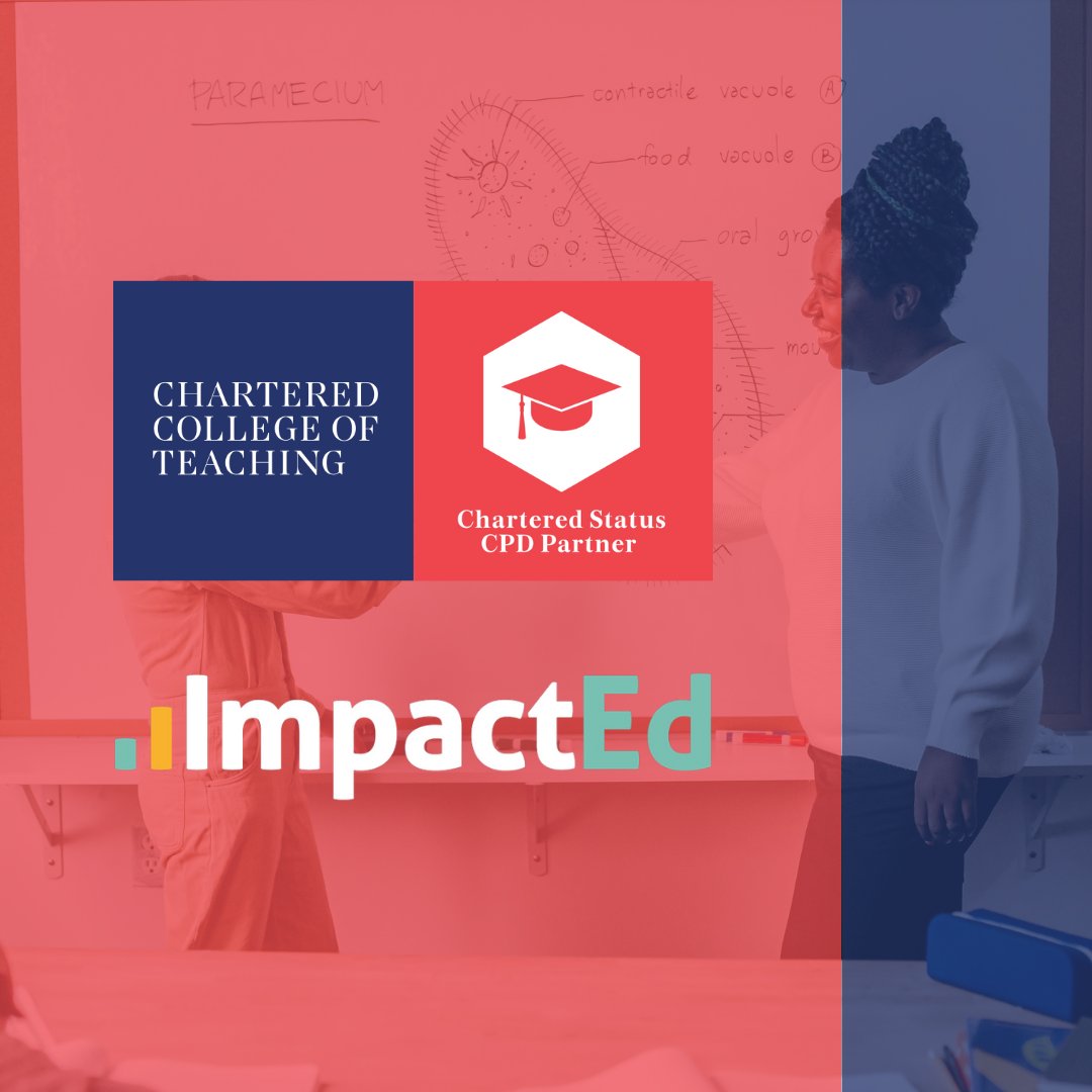 Excited to share that our partnership with @ImpactEd_Group is continuing. They work with MATs and education providers across the country to empower schools to maximise their impact for all pupils. More about our Chartered Status Leadership collaboration: chartered.pulse.ly/hkrweddvtc