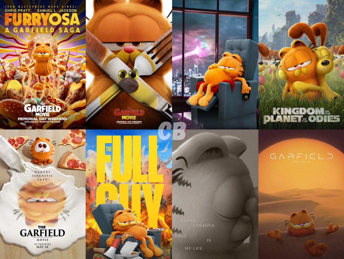 'THE GARFIELD MOVIE' marketing campaign has been outstanding! 💛 The film releases in theaters on May 24.