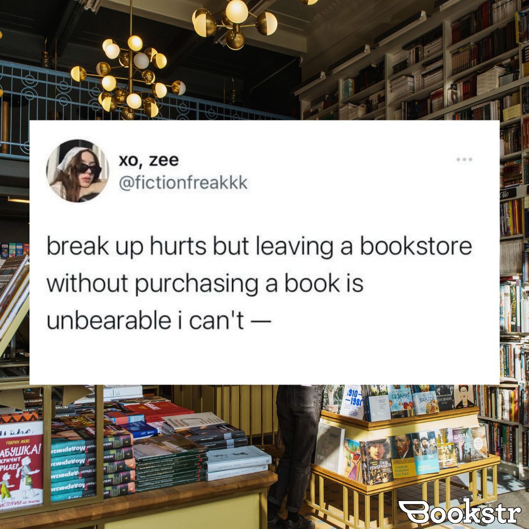 We need to buy a book, otherwise a bookstore trip has been unsuccessful! 😅 📚 

[🤪 Meme by Kendall Stites]

#books #bookmeme #bookishthings #bookstr