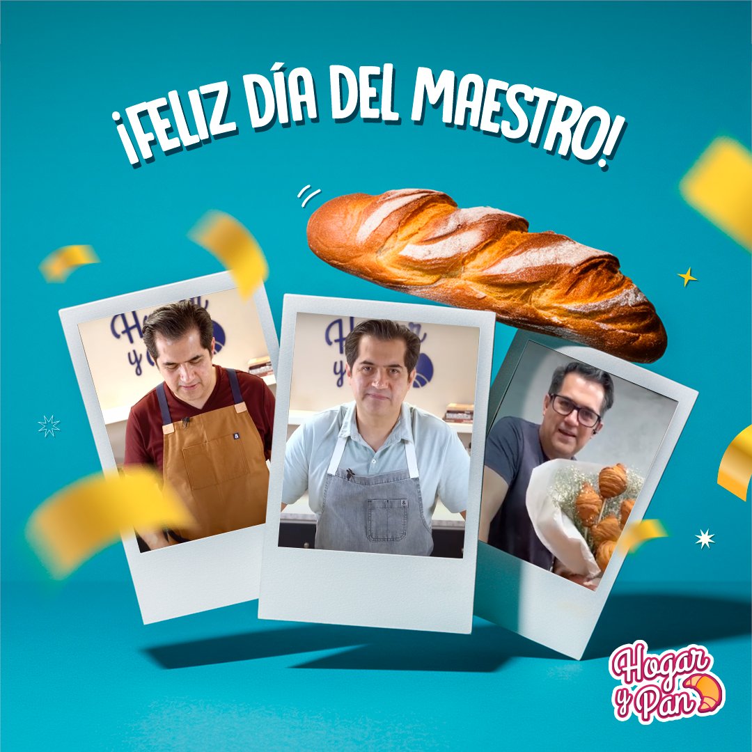 Un buen maestro vive siempre en el corazón de sus alumnos. ¡Feliz Día del Maestro a quienes tengan la fortuna de dedicarse a la docencia en esta comunidad!

Una felicitación especial a nuestro querido chef <a href="/IrvingQuiroz/">Irving Quiroz</a> por todas sus increíbles enseñanzas, paciencia y dedicación.