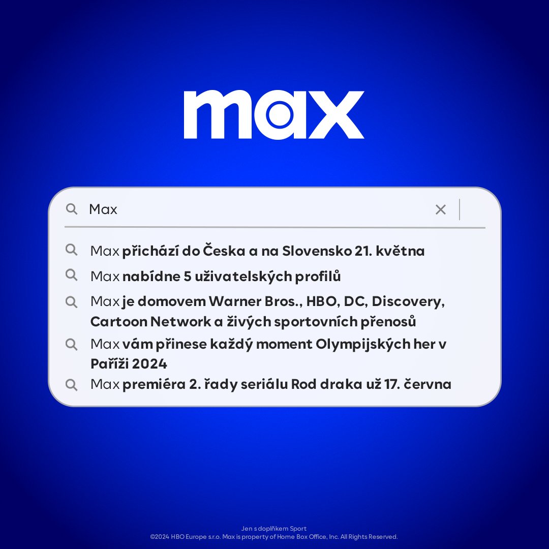 Max Česko a Slovensko tweet media