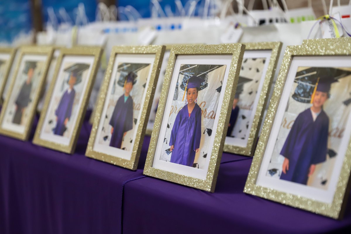 🎓 So long Preschool, it’s been fun! Congratulations to all 131 Itty Bitty Purples and their families, celebrating promotion to kindergarten this week.