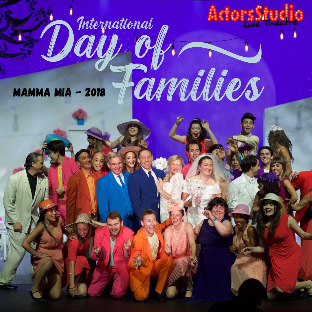 Today marks the International Day of Families, so let's take a moment to honour and celebrate those who are family to us, whether through blood or bonds of the heart.

#love #families #familybonds #kelowna #okanagan #mammamia #musicaltheatre