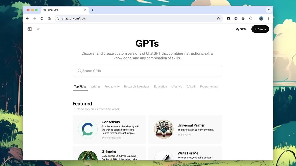 As long as you've signed up for the ChatGPT Plus package, you can make use of custom GPTs—Generative Pre-trained Transformers. These are chatbots with a specific purpose in mind. Here are my favorite GPTs. Link: lifehacker.com/tech/the-best-…