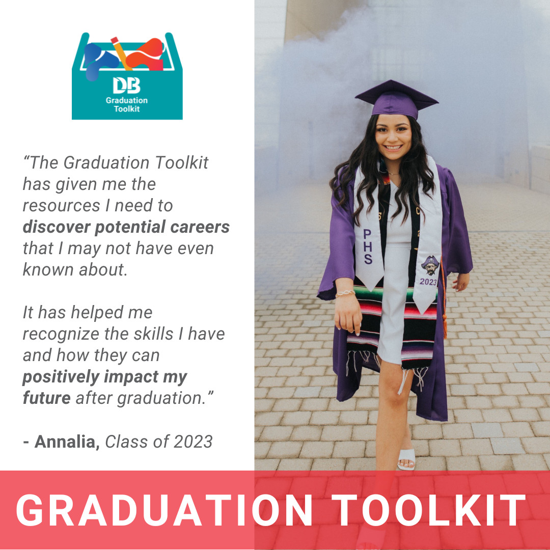 Like Annalia said, the #GraduationToolkit will help you recognize the skills you have and how they will positively impact your future after graduation! Discover where the Graduation Toolkit can lead you today at DeBruce.org/GradGift! #ExpandingPathways #ClassOf2024