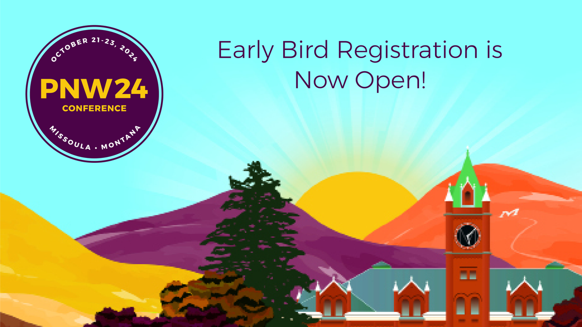 Join us for #PNW24 on October 21-23, 2024 in Missoula, Montana. Connect, learn and explore a more equitable future for philanthropy. Early-bird registration open! Philanthropy Northwest Members get $900 rate until June 3. Learn more and register here: ow.ly/a6vE50RGoLb