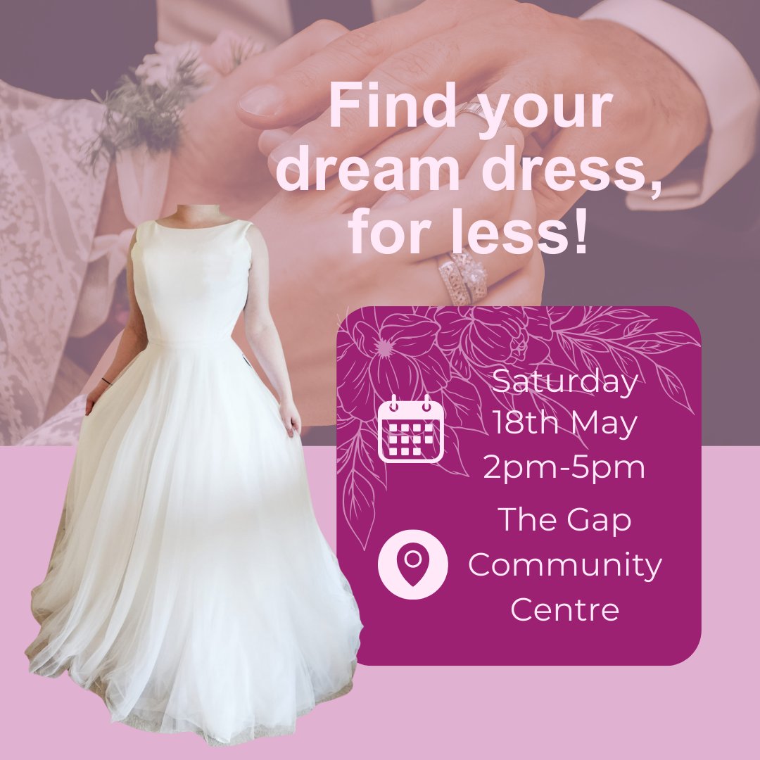 Planning a wedding with a strict budget? Make sure to come along to The Gap and Molly Ollys wedding fayre this Saturday! Find your dream dress for less and many other offers exclusive to this event. Find out more at: 
mollyolly.co.uk/event/wedding-…
