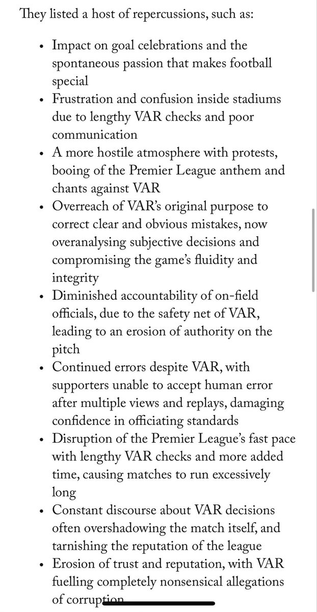 Can any fans in the @premierleague actually disagree with any of these reasons/statement by @Wolves? 1 of 2 things need to happen! We either abolish VAR or get better officials/people running it. It can’t carry on how it is going