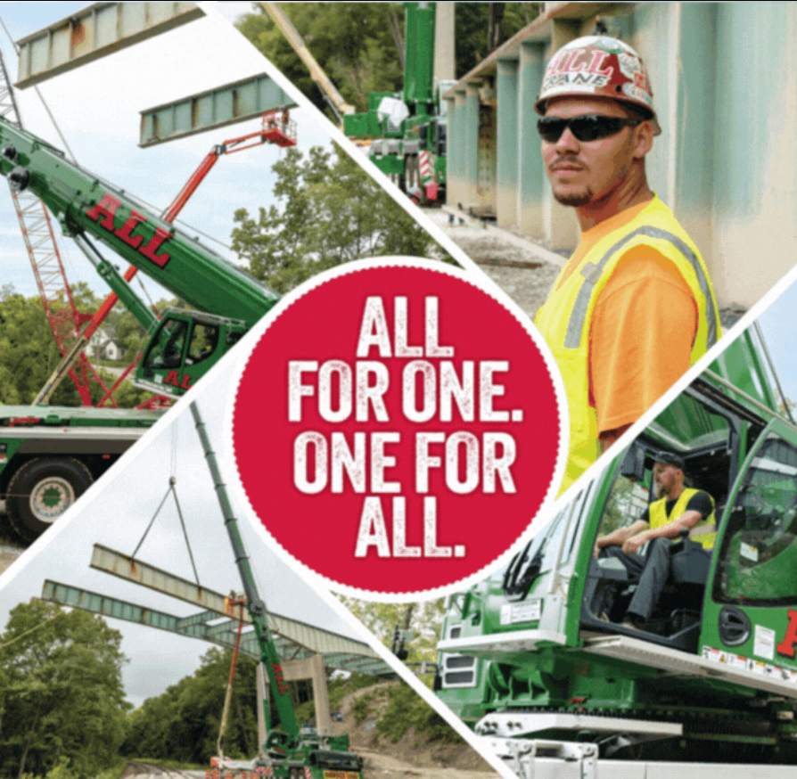 ALL FOR ONE. ONE FOR ALL. cranenetwork.com/blasts?id=c026… #Cranes #CraneSales #CranesforSale #Lifting #Rigging #UsedCranes #AllCrane #CraneNetwork #Equipment #HeavyLifting