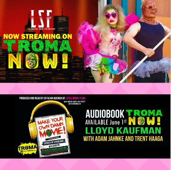 Daily reminder to watch Troma Now App!

First month *FREE* $4.99/mo after

Hundreds of independent film titles and classic Troma movies/shows

#TromaNow #TromaEntertainment #SupportIndieFilm