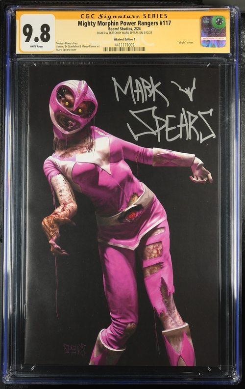 You can win this over at drip.haus/markspears if you thank 69 droplets you are entered to win!  Winner revealed next week! @drip_haus @Collectorsonsol #markspearsmonsters #powerrangers #pinkranger