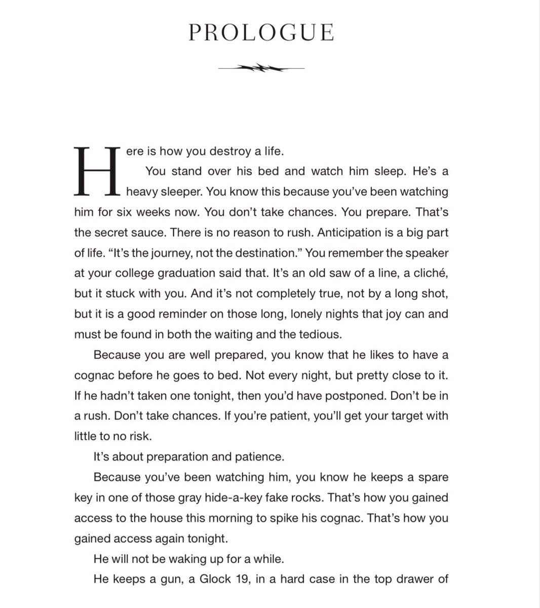 THINK TWICE is out now. Here’s page one. Read more at harlancoben.com/novels/think-t…