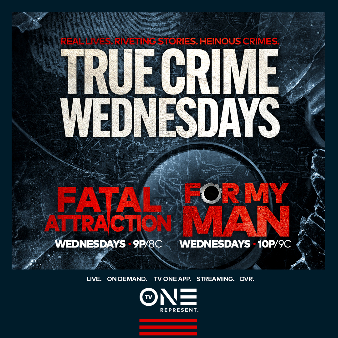Real lives. Riveting stories. Heinous crimes. On a brand-new night: #TrueCrimeWednesdays kicks off with new episodes of #FatalAttraction and #ForMyMan, beginning on Wednesday, May 29th at 9p/8c. 🔍