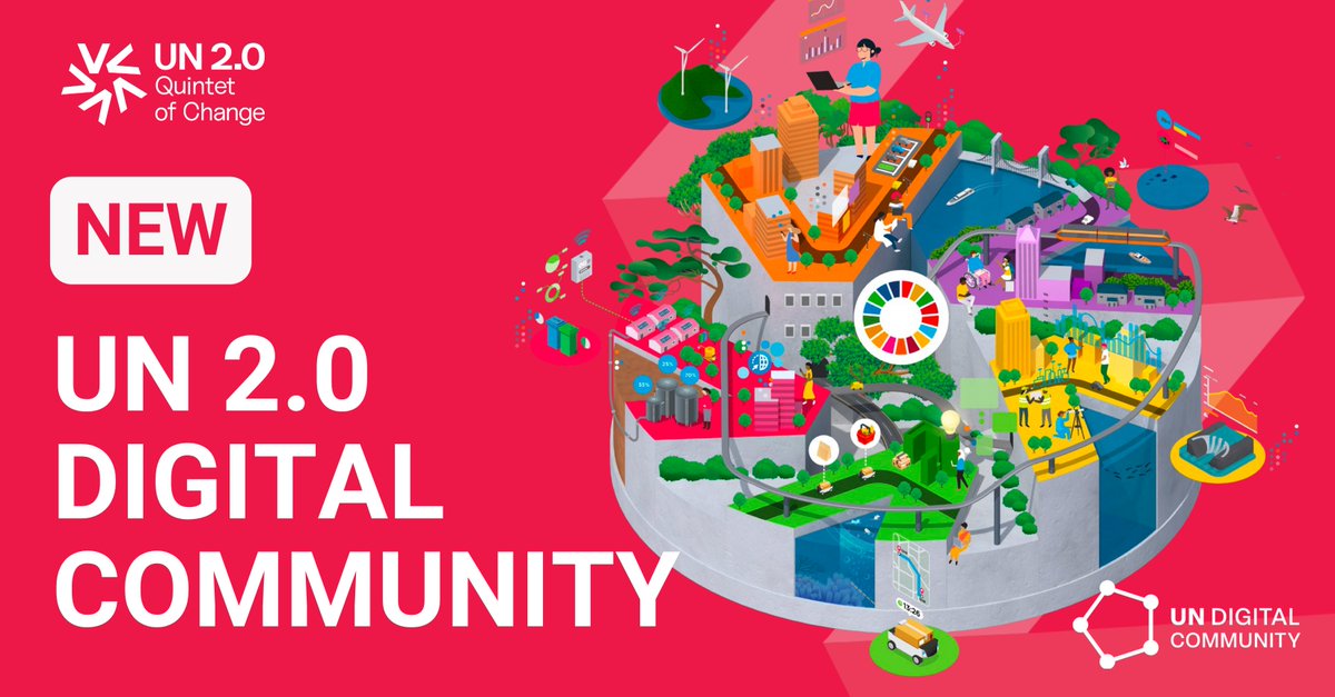 Digital is revolutionizing how we… 📚 Empower girls’ education 🛒 Create new marketplaces for small farmers 🏥 Improve early disease detection And more! Want to explore the @UN’s #digital programming in action? Join the new UN Digital Community: bit.ly/JoinUNDC