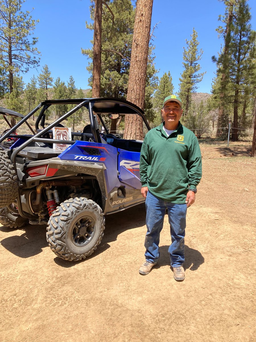 #Volunteer Spotlight: Alfred Martinez joined Southern CA Mountains Foundation @WeLoveStewards OHV Volunteer program in 2014. Since, he's dedicated 3,720 hours to their efforts. He's 'an invaluable asset, serving as an all-encompassing volunteer.' We, the @SanBernardinoNF thank u