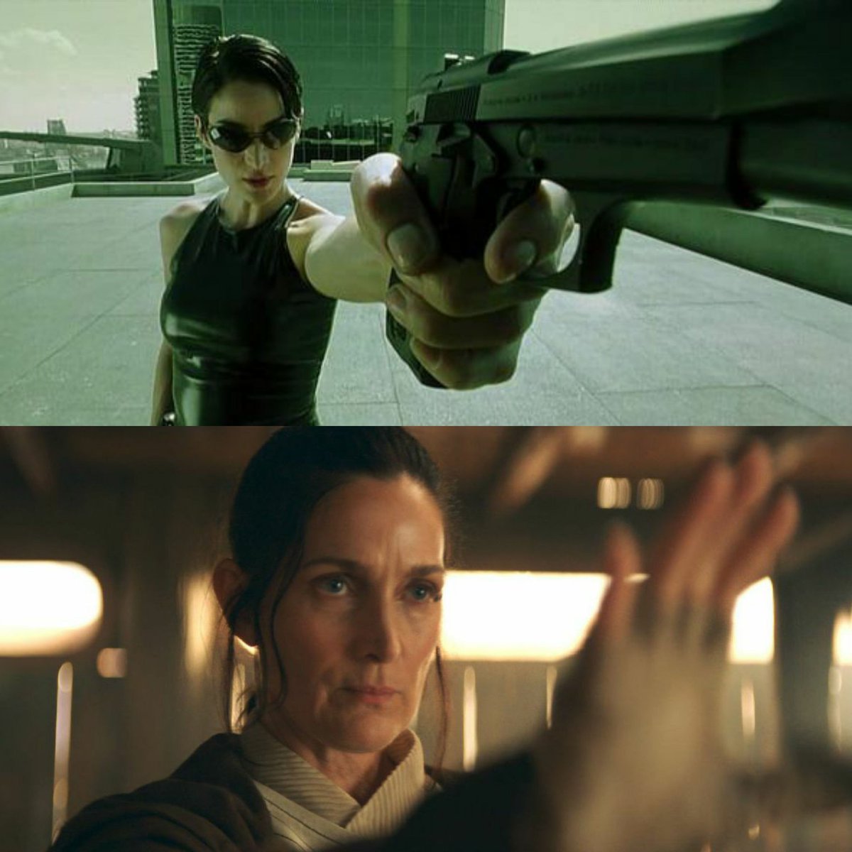 Still surreal we have Trinity in Star Wars 🤯