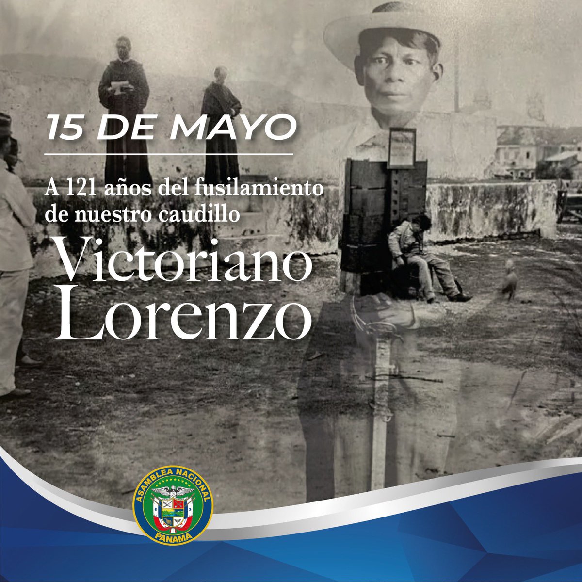 Que la memoria histórica no pierda vigencia en nuestros días. Hoy 15 de mayo se cumple 121 años del fusilamiento del caudillo Victoriano Lorenzo. #tuvozimporta