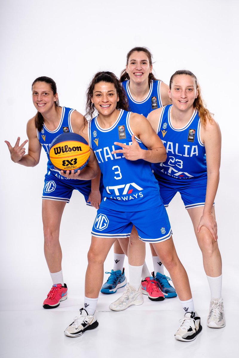 Le Azzurre del 3x3 sono 𝗽𝗿𝗼𝗻𝘁𝗲 😤

#Italbasket