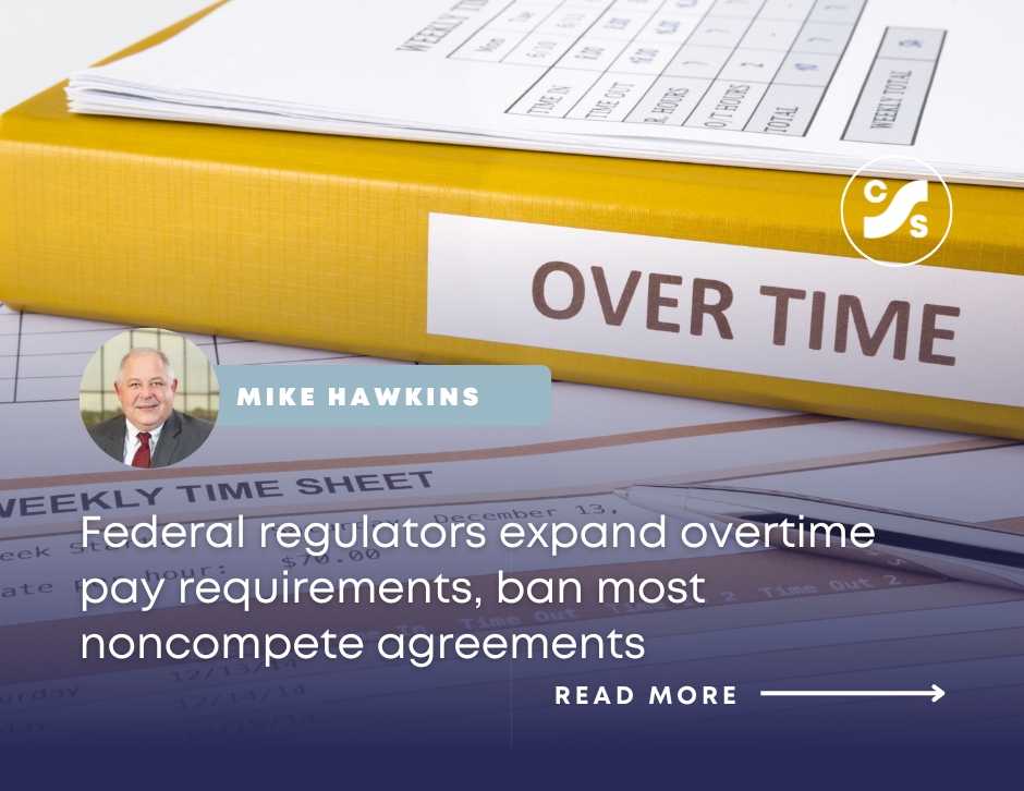 Two new federal rules regarding overtime pay and noncompete agreements have recently been adopted. cassadyschiller.com/post/federal-r…

#overtimepay #noncompeteagreements