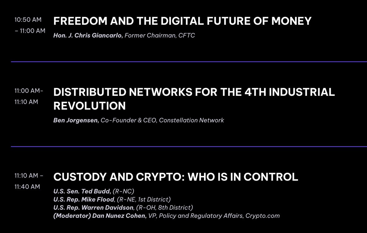 🇺🇸Constellation CEO Ben Jorgensen keynoted a speech today in our nation's capital at DC Blockchain Summit. Ben highlighted #DAG technology and distributed networks in the 4th industrial revolution to industry, enterprise & policymakers. We look forward to sharing the content!