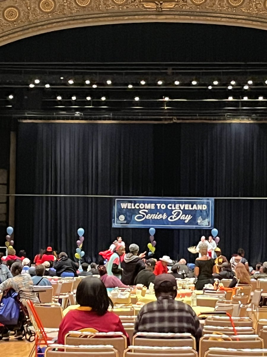 It was great to be part of a very successful 34th Annual Senior Day at the Cleveland Public Auditorium. TY to @JustinMBibb , the Department of Aging and all the @CityofCleveland workers. Call our Housing Court Specialists at 216-664-4295.
