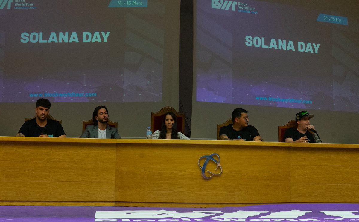 HeavyDutyBuild's tweet image. 🎉 To close the #SolanaDayGRX we learn about @solana in a panel with @danm_t @AndriuJose20 @Artur_RS_ @CouncilDAO_ @ArmyCripto with @salmaelouardi00 👏

In this ecosystem you can find support in your learning path no matter your background. &amp;amp; opportunities appear every day! 🌟