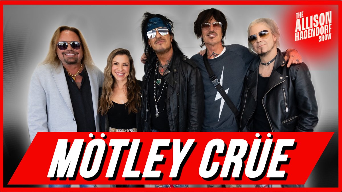 NEW: youtu.be/sZi5ixsGRgE I’m sitting down with the most notorious band in the world, @motleycrue. We talk about their legacy, craziest & proudest moments and share what they love most about each other. I truly am Mötley Crüe’s Dr. Feelgood…