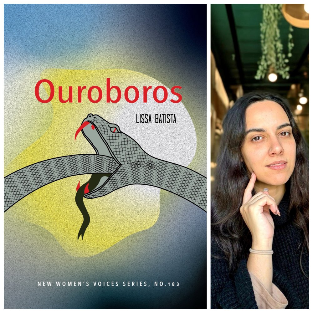 FLP CHAPBOOK OF THE DAY: Ouroboros by Lissa Batista – NWVS #183
 
On SALE now! Pre-order Price Guarantee:   finishinglinepress.com/product/ourobo…
 
OUROBOROS is a vibrant tapestry woven with threads of #poetry and #prose, inviting readers on a personal journey through the labyrinth of love,
