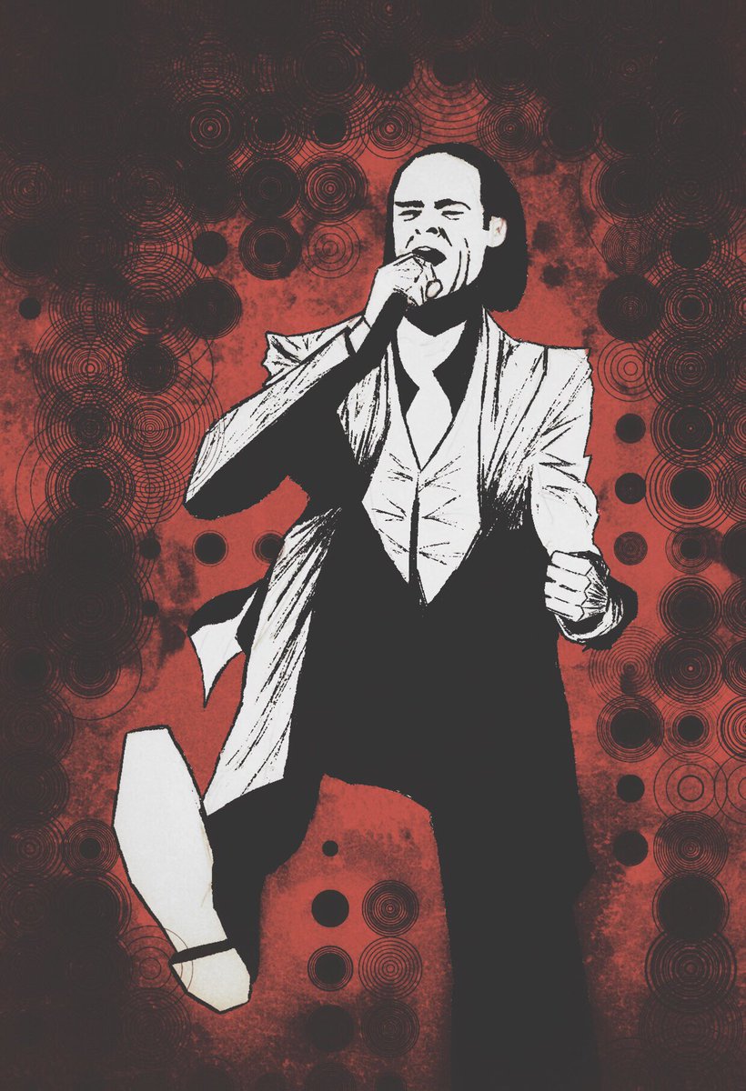 Dibujo digital de #NickCave #musician #music @nickcave @warrenellis #rock #australia #london #uk #comicartist #comicstyle #Argentina #pic #drawingart #arte #art #draw #picoftheday #comic #GraphicDesign #poster #cover #ArtistOnTwitter #dibujodigital #gentelman #BuenMiércoles