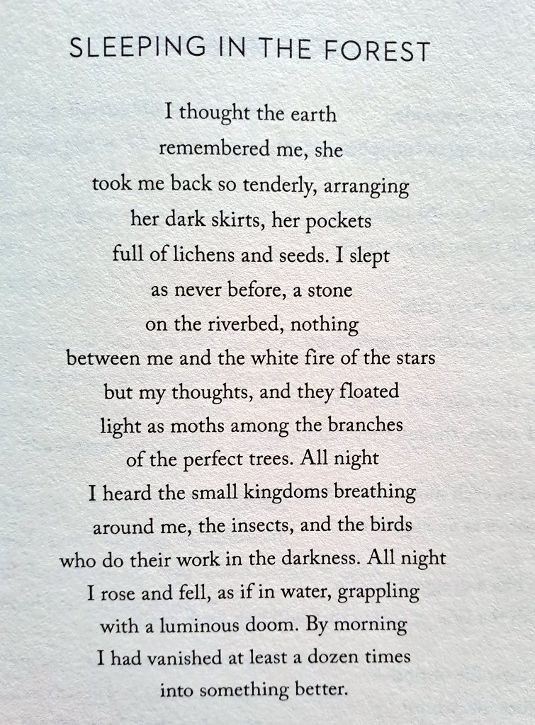 • Mary Oliver •