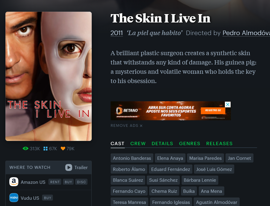 _andreyray's tweet photo. galera não sei bem como falar isso pra vocês
mas gabigol está creditado no letterboxd como um dos atores do filme a pele que habito, de pedro almodovar https://t.co/nvCGSBymM0