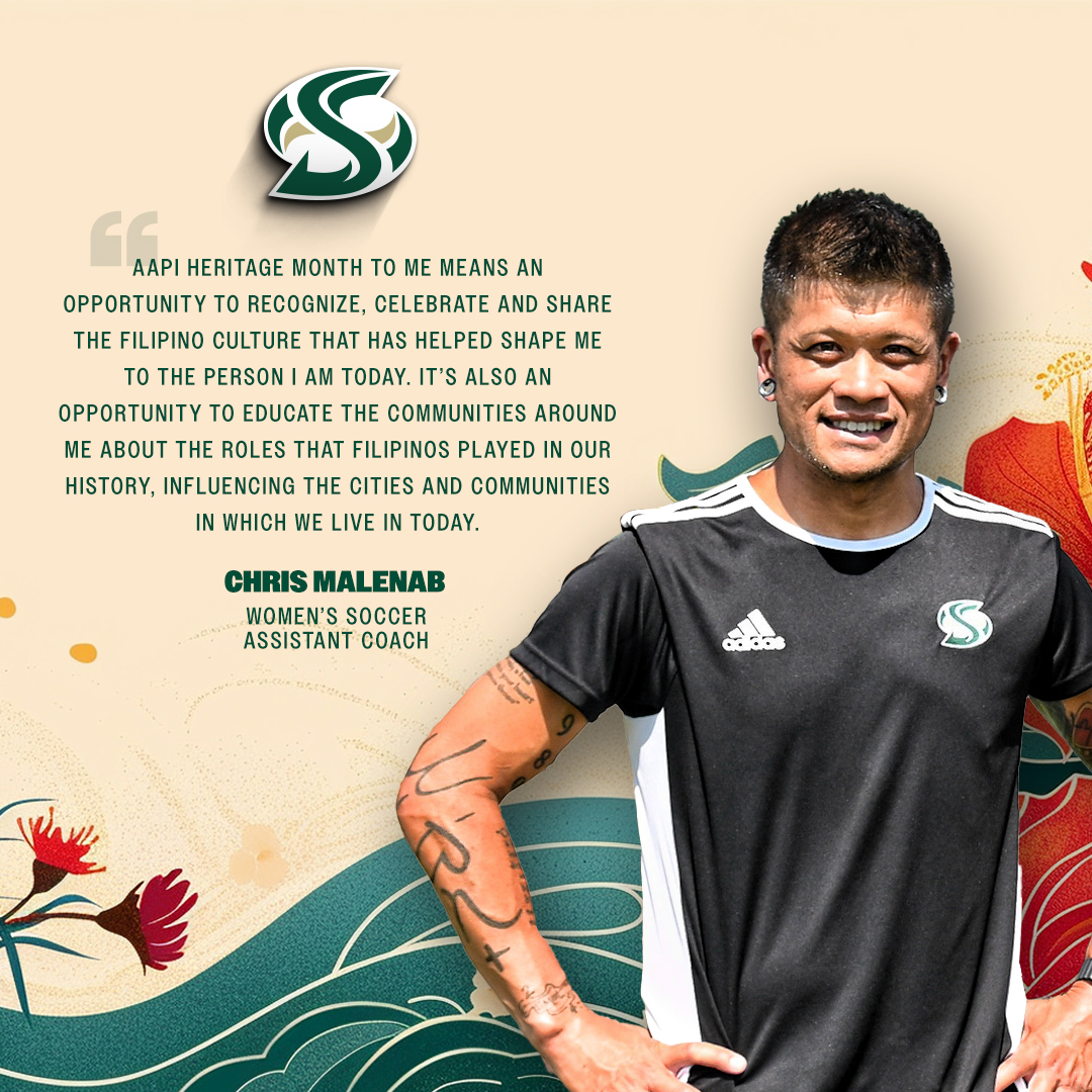What AAPI Heritage Month means to Chris Malenab, @SacStateWSoccer Assistant Coach✨ #StingersUp | #AAPIHeritageMonth
