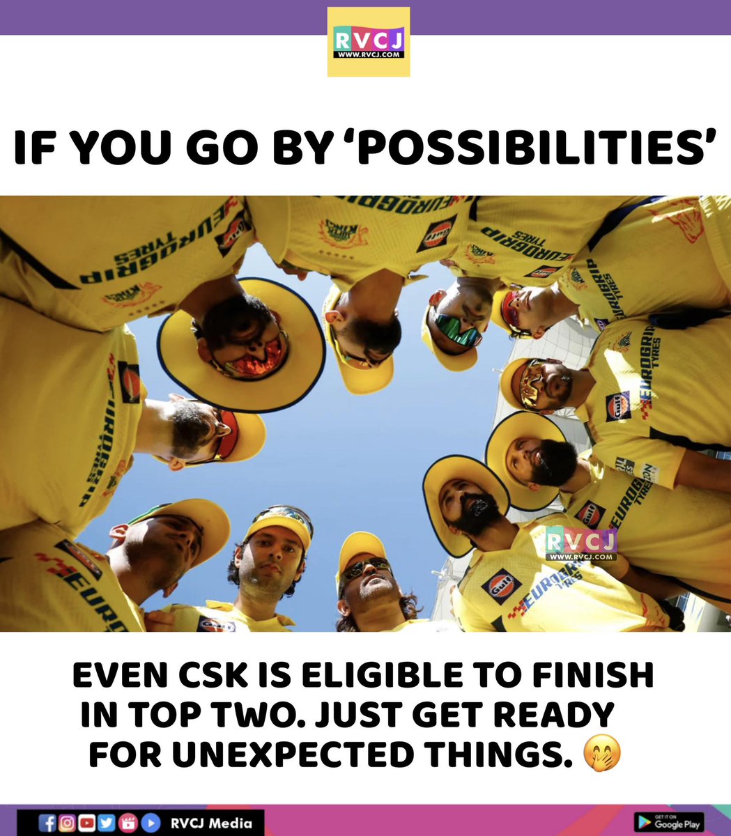 Possibilities Chance for CSK