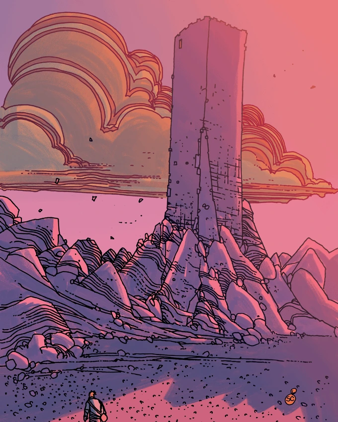 gnomeslair's tweet photo. Dream City Nights is the tabletop RPG of two cities, and the mystery-solving, rebellious teenagers that dare enter the dreamworld to uncover their intertwined secrets.

The Kickstarter campaign is live! Get the game now; ignore that ominous tower. https://t.co/VTsgNmJYEg https://t.co/bk2PBk6Hbr