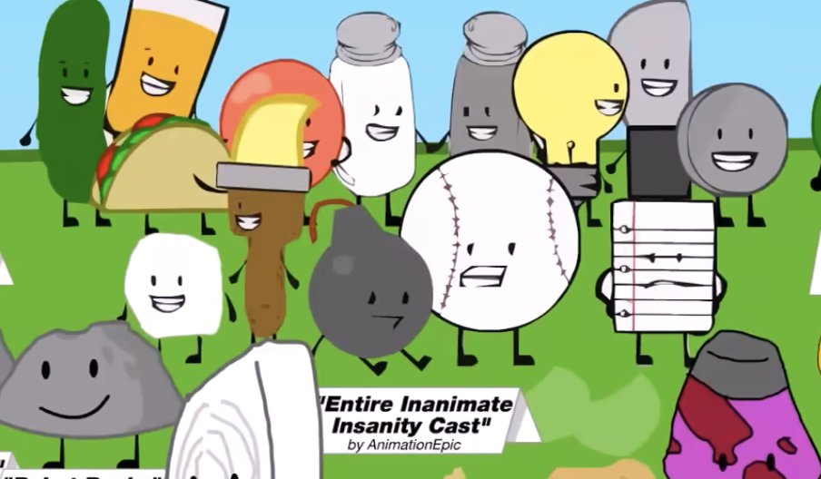 one of my great questions in life is why the 'Entire Inanimate Insanity Cast' recommended character in BFDI 19 look so odd its scary
