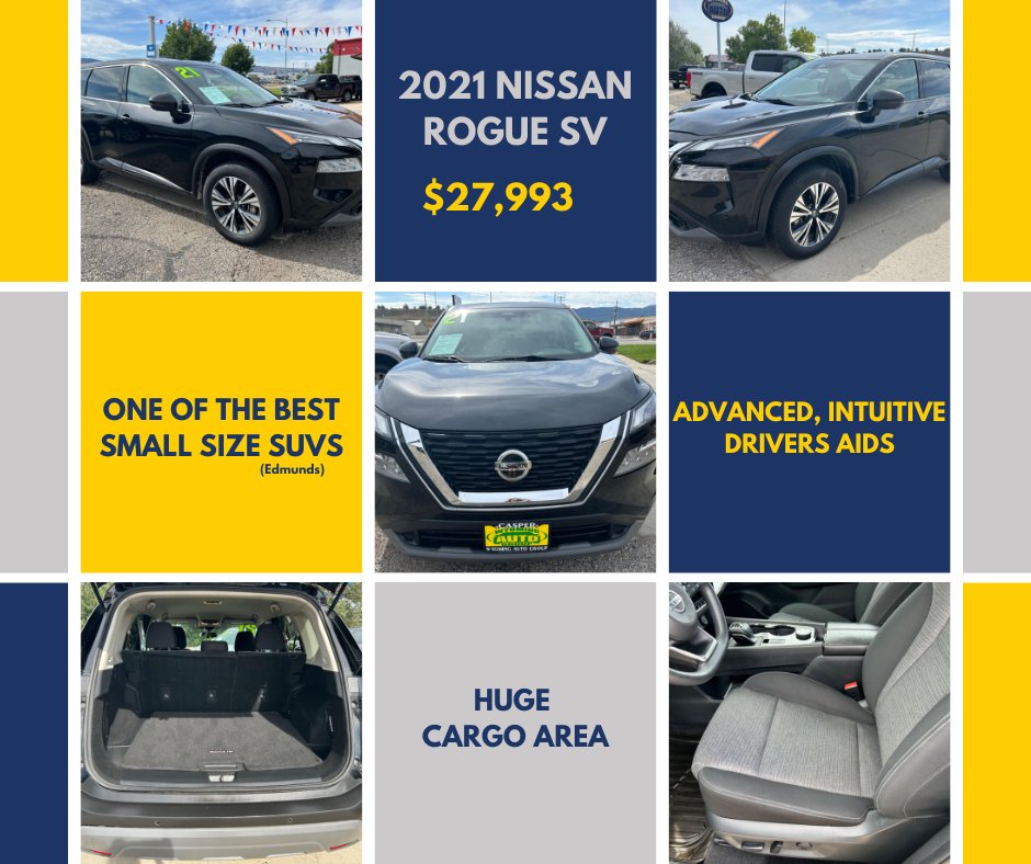 WyomingAuto's tweet photo. #GoRogue #Nissan #dynamic #OneoftheBest #InspectionCertified #Intuitive
 https://t.co/eCJAlrd1C9 or see link in bio. https://t.co/NqweaEADjF