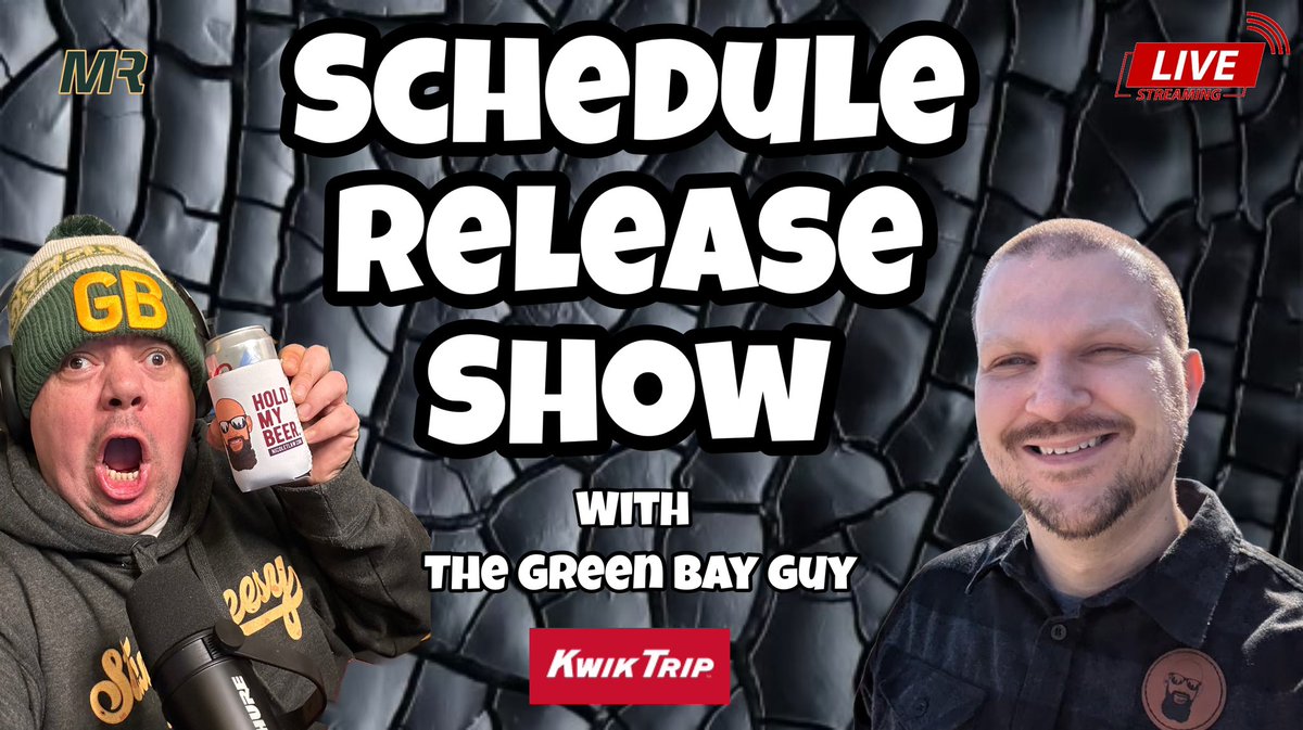 Live at 7:30pm ct with @TheGreenBayGuy youtube.com/live/NRK2TLoGm…