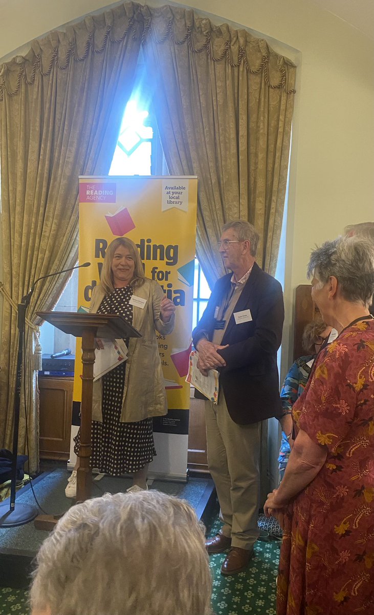 awad_gina's tweet photo. So lovely to see you &amp;  admiration to you all at @Innov_Dementia for everything you do for people living with dementia 

what a team you are #Coproduction #MakingADifference 💜 https://t.co/pVp4bhJPG3