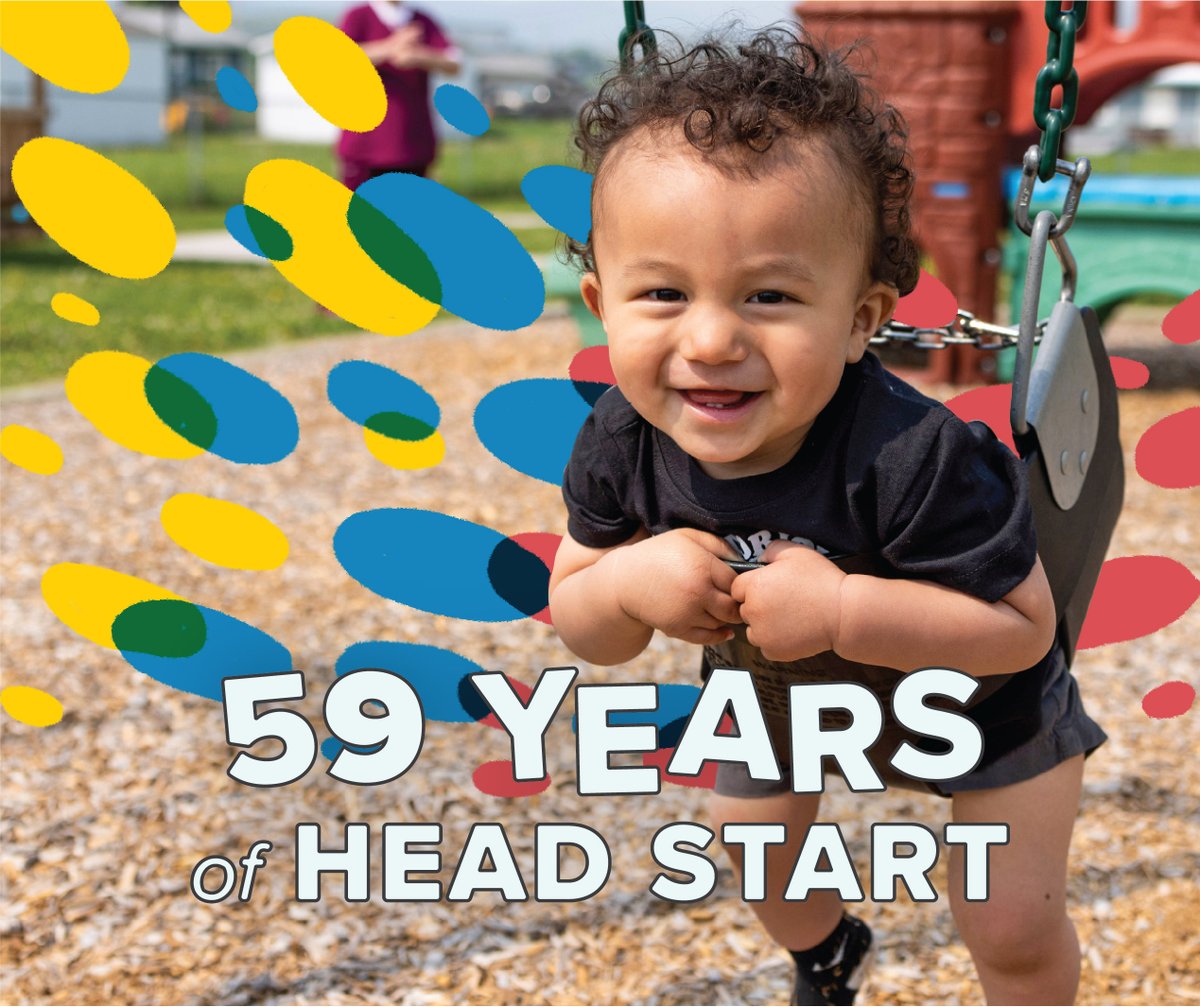 Over the past 59 years, Head Start has grown from an 8 week summer session to a comprehensive program stretching all 50 states & territories. Join us in celebrating Head Start's 59th birthday! #HappyBirthdayHeadStart #59YearsOfHeadStart