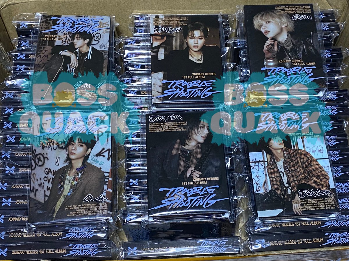 gaonhands's tweet photo. #BossQuackUpdates 

Xdinary Heroes TROUBLESHOOTING NemoZ Albums arrived at my PH ADDRESS via FAST ETA. 

Photo confirmation will be sent on every takers. 

Thank you~ 🤗 https://t.co/XwsDN84NAt