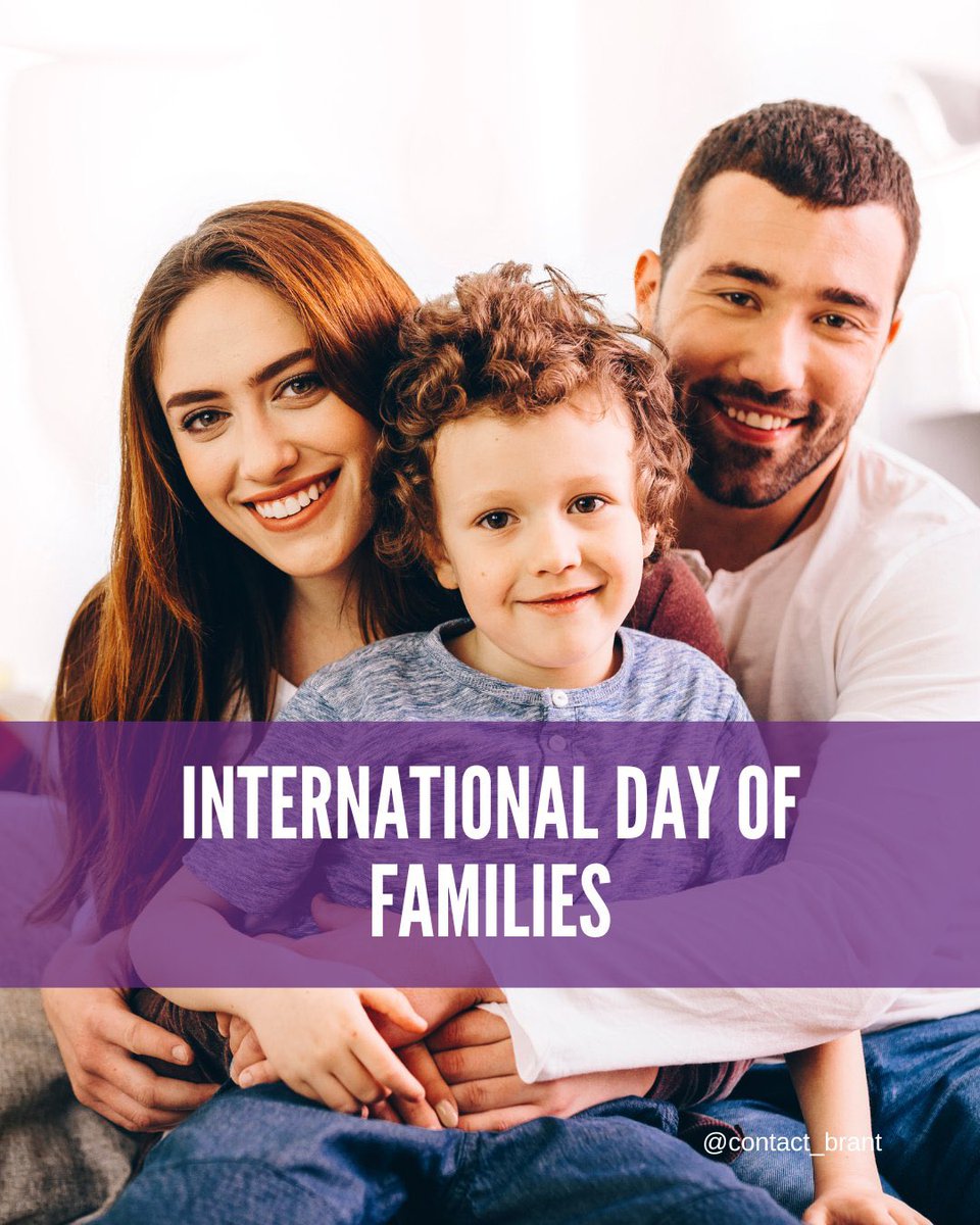 It's <a href="/UN/">United Nations</a> International Day of Families which is a day of awareness for issues affecting families. The 2024 theme is Families and Climate Change. 

This theme aims to raise awareness about how #climatechange affects families and how families can take climate action.

#ContactBrant